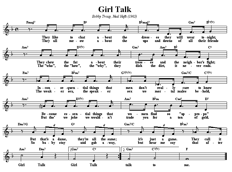 Sheet Music